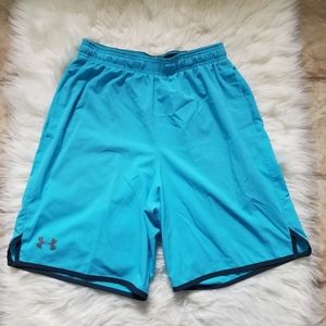 Under Armour Blue Loose Unlined Shorts